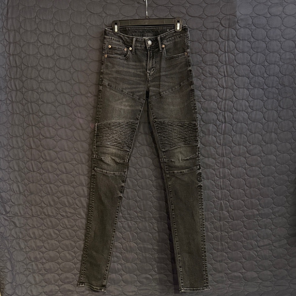 American Eagle Outfitters Dark Gray Skinny Jeans
